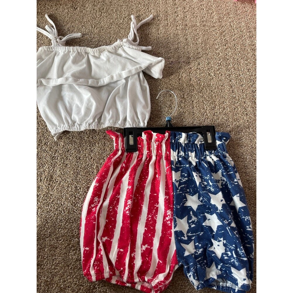 Girls patriotic outfit 5/6